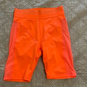 Adidas x ivy park bright orange cycling shirt new with tags